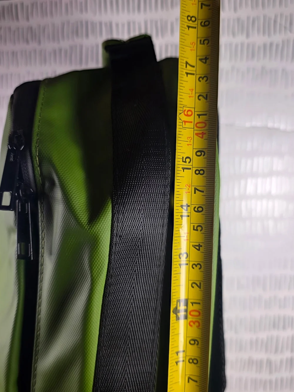 Four Winds Casinos Green Backpack Promotional Nylon Used